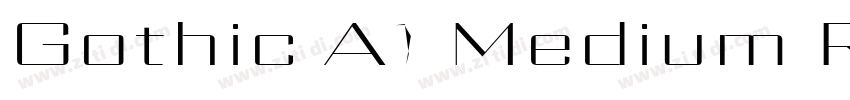 Gothic A1 Medium Reg字体转换